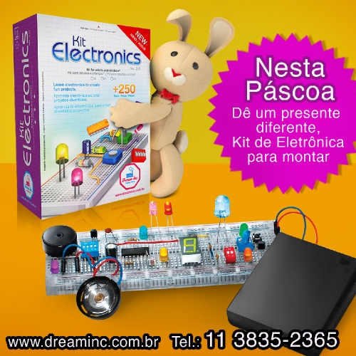 Kit para montar de eletronica